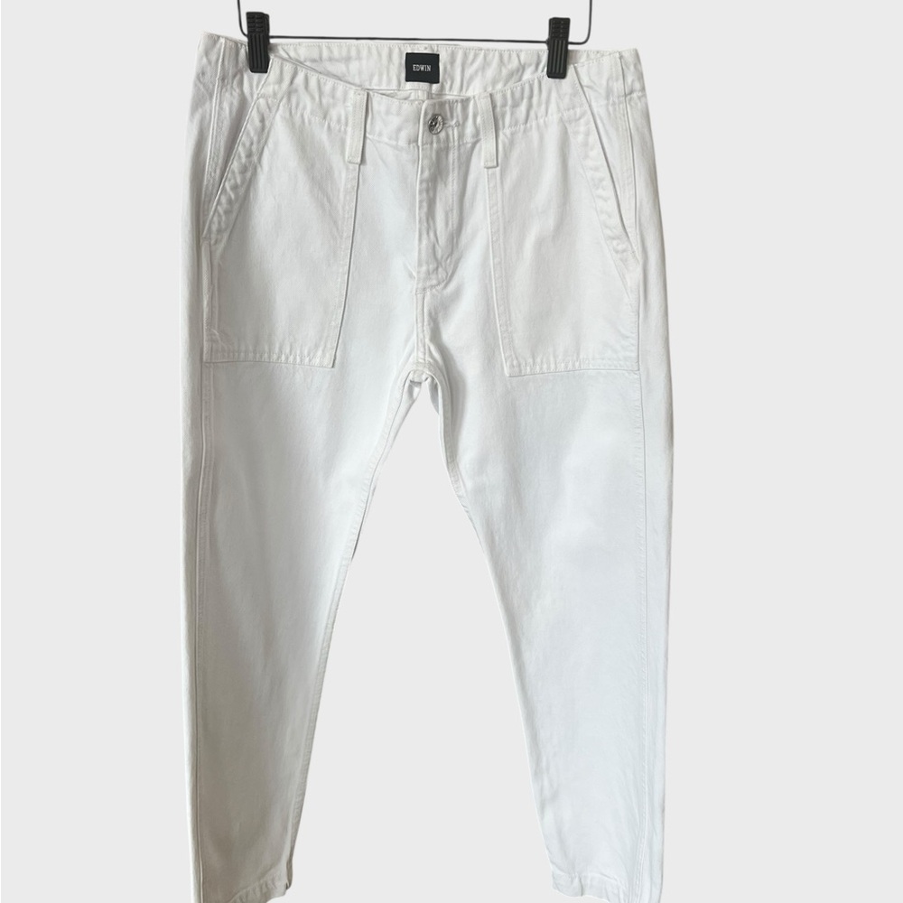 Edwin women’s white utility Pants
